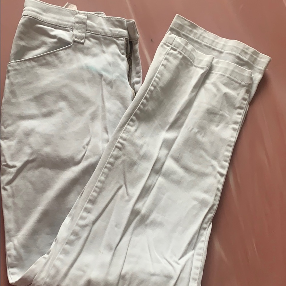 Lee white jeans